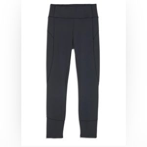 LULULEMON IN MOVEMENT 7/8 TIGHT *EVERLUX - DEEP COAL